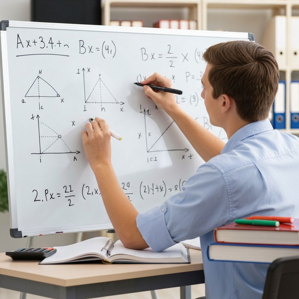 Student mastering mathematics